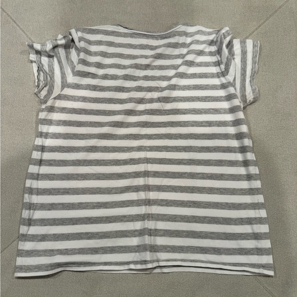 Polo by Ralph Lauren Red, Navy, and Gray Striped Tees - Picture 13 of 13